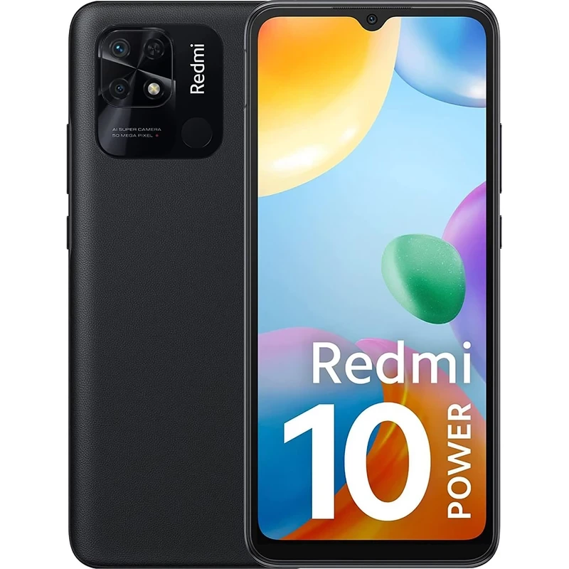 گوشی موبایل شیائومی مدل Redmi 10 power دو سیم‌ کارت ظرفیت 128 گیگابایت و رم 8 گیگابایت (رام گلوبال پک هند)